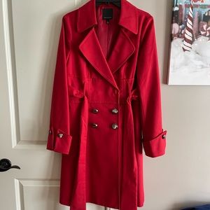 Red Trench Coat